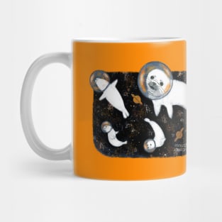 Baby Seals in Space Mug